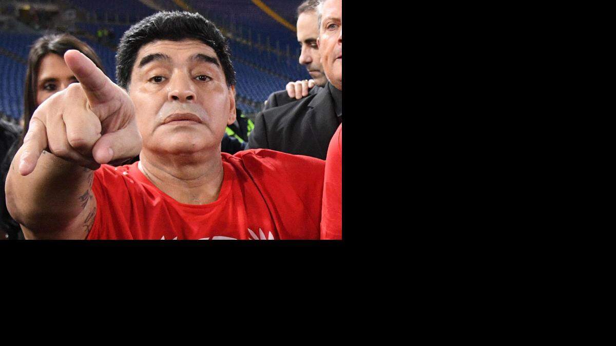 Diego Armando Maradona. AP