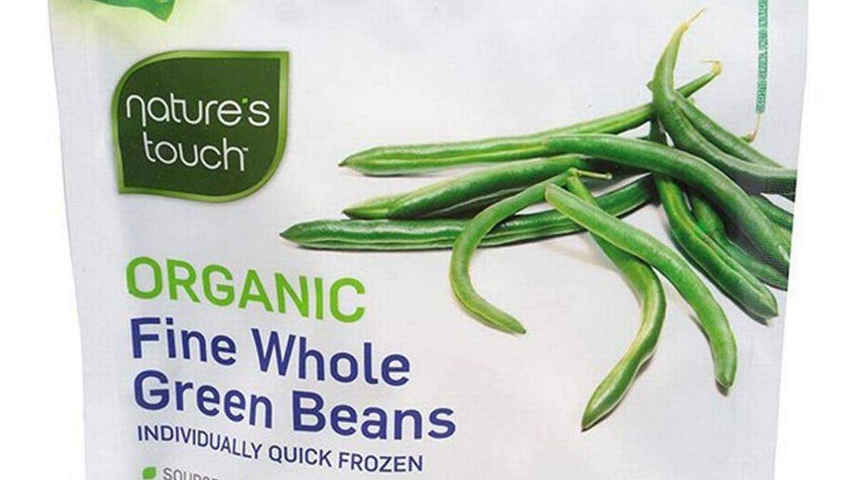 Nature’s Touch Frozen Foods ha retirado sus Habichuelas Finas Verdes Orgánicas Enteras (Organic Fine Whole Green Beans).