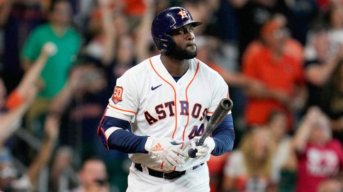 Yordan Álvarez, quien clasifica entre los cinco mejores bateadores de las Grandes Ligas (para muchos el más completo), terminó ligeramente detrás en la votación como bateador designado ante el japonés Shohei Ohtani.