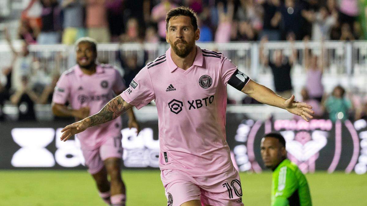 Inter Miami forward Lionel Messi (10) and his teammates will open the 2024 season at home Feb. 21 against Real Salt Lake.