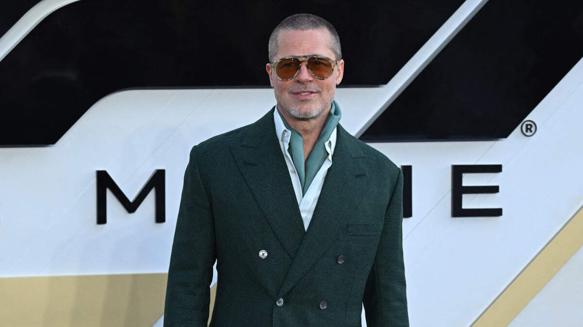 Brad Pitt en el estreno de F1: La Película en Leicester Square, Londres, Reino Unido, el 23 de junio de 2025. 
