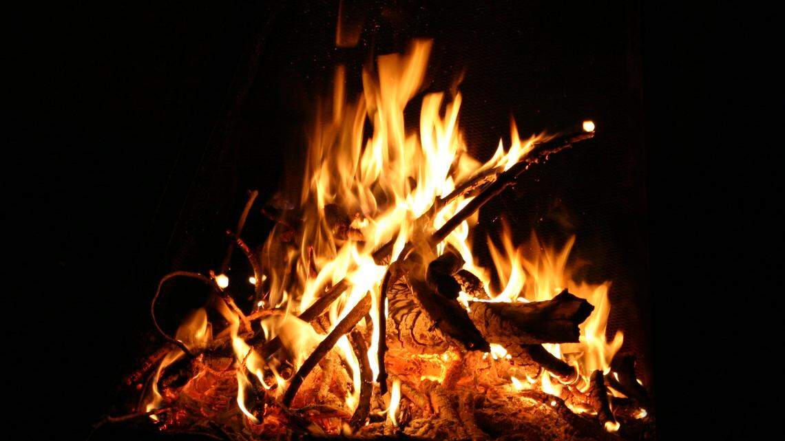 Hey, Curious 305, when it gets really cold in South Florida, can I light a campfire?