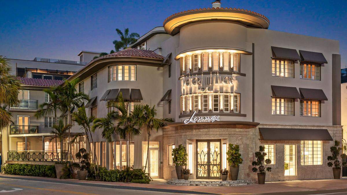 El hotel Lennox, una joya de la arquitectura Art Deco en Miami Beach, ofrece descuentos en las reservas después de ser restaurado.