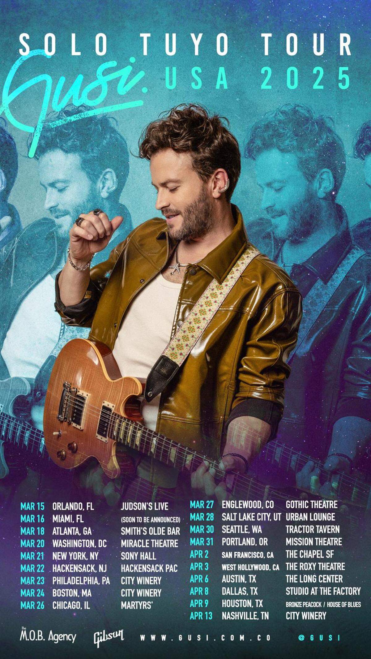 “Solo Tuyo Tour” de Gusi