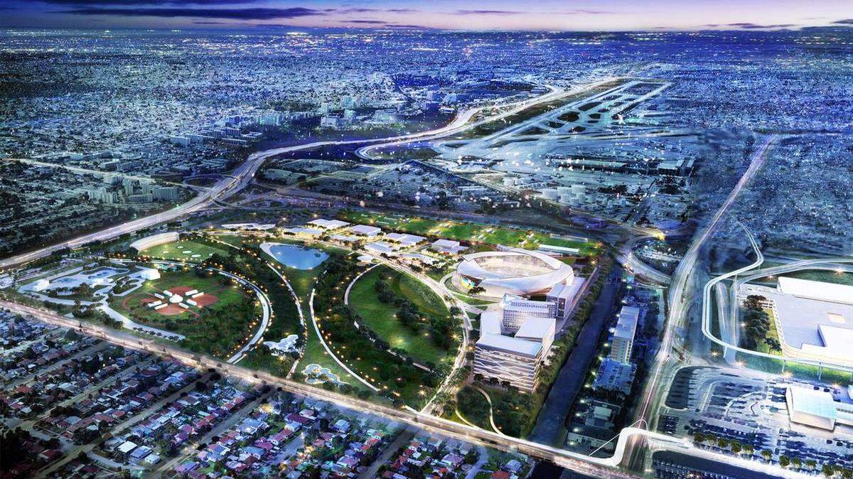 La propuesta del Miami Freedom Park albergaría un estadio de las Grandes Ligas de Fútbol y un complejo comercial y de oficinas.