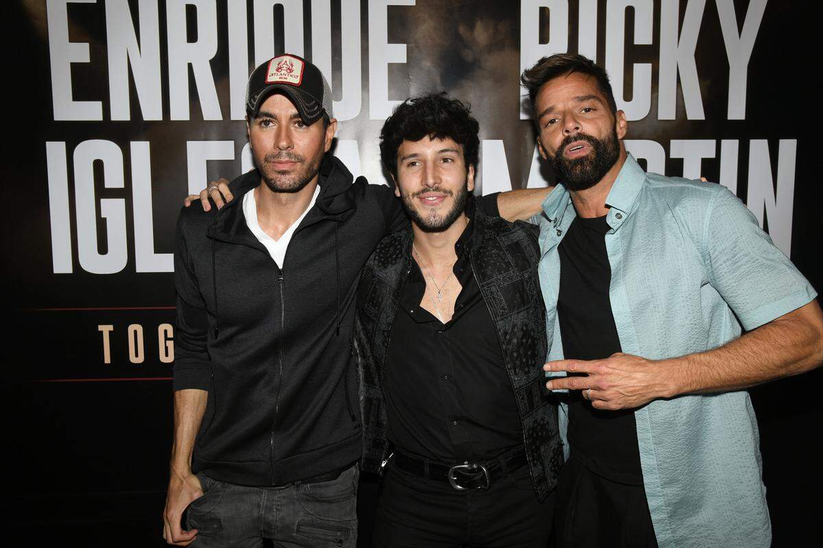 Enrique Iglesias, Sebastián Yatra y Ricky Martin emprenderán una gira por Estados Unidos y Canadá a partir del 25 de septiembre.