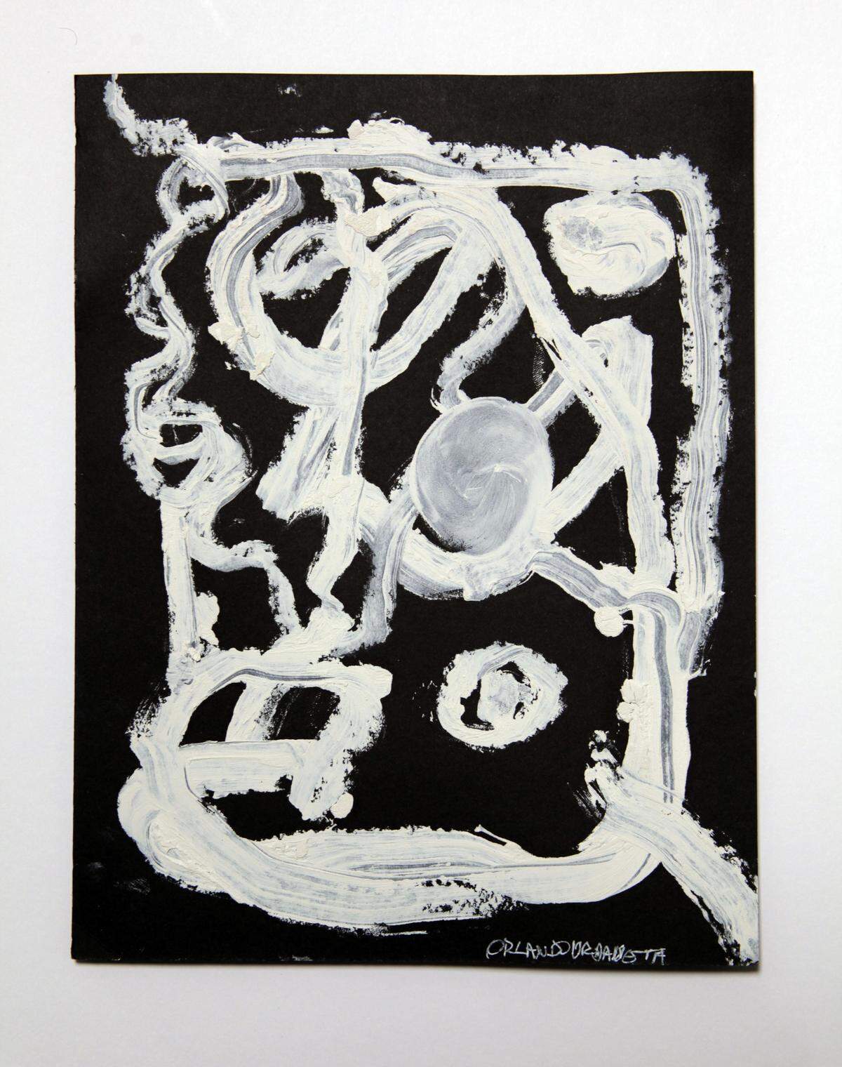 ‘Mission Singer #2’, 2025. Tinta sobre papel, 5.5 x 8.5. 