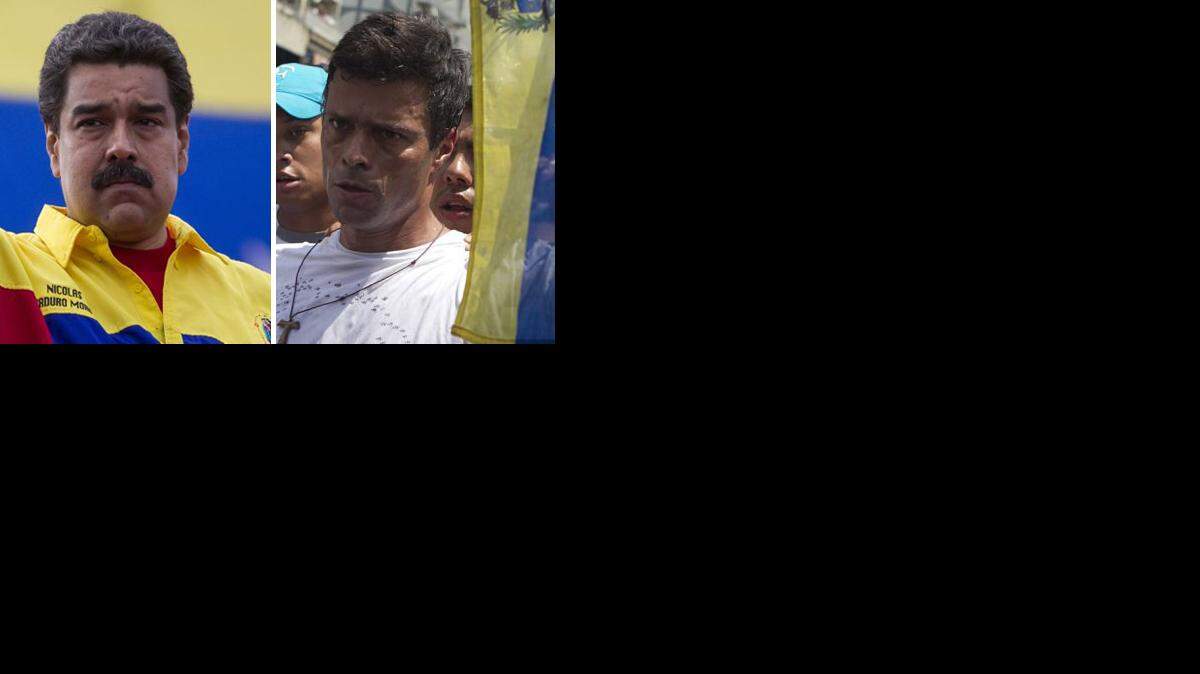 Nicolás Maduro, Leopoldo López
