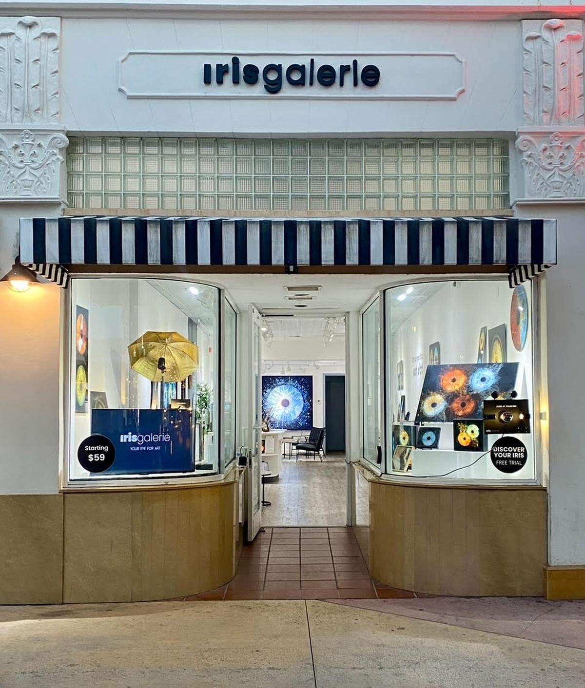 La galería Iris en Lincoln Road. 