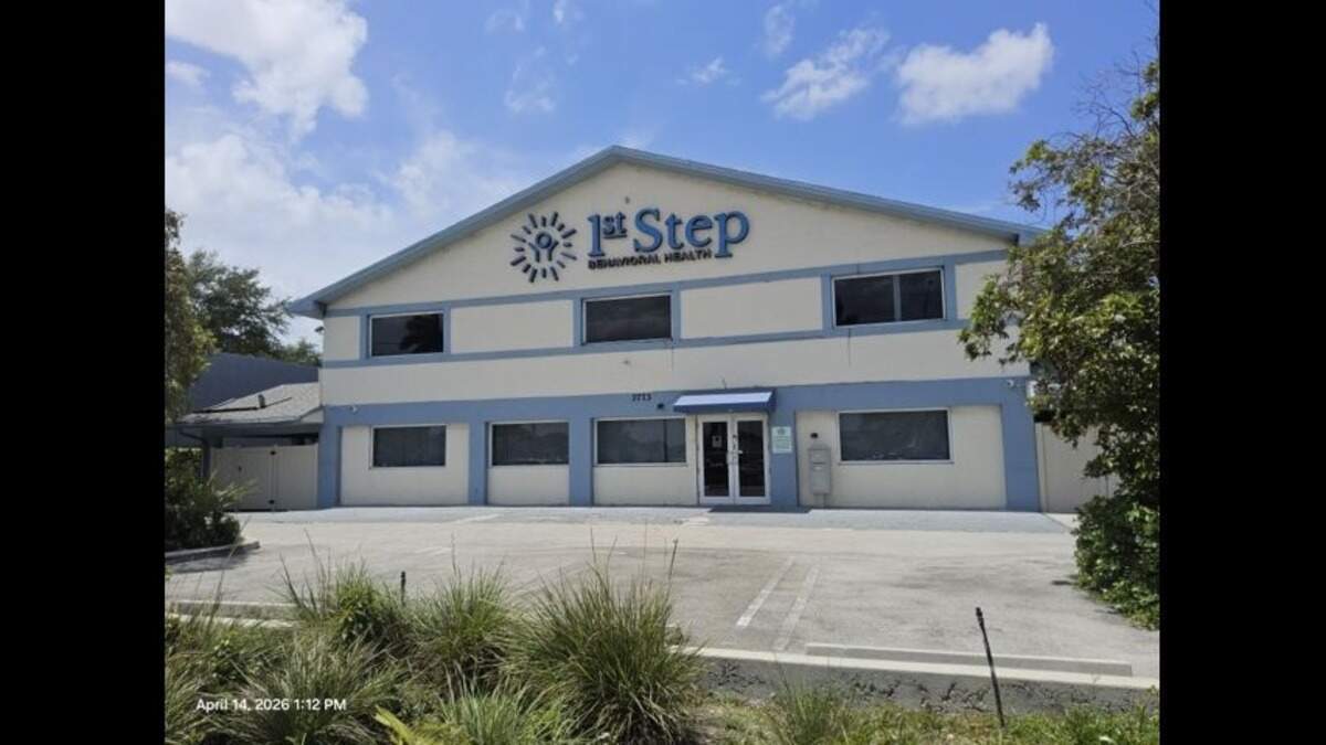 1st Step Behavioral Health, ubicado en 3773 N. Federal Highway, Pompano Beach. Tasador de Propiedades del Condado de Broward.