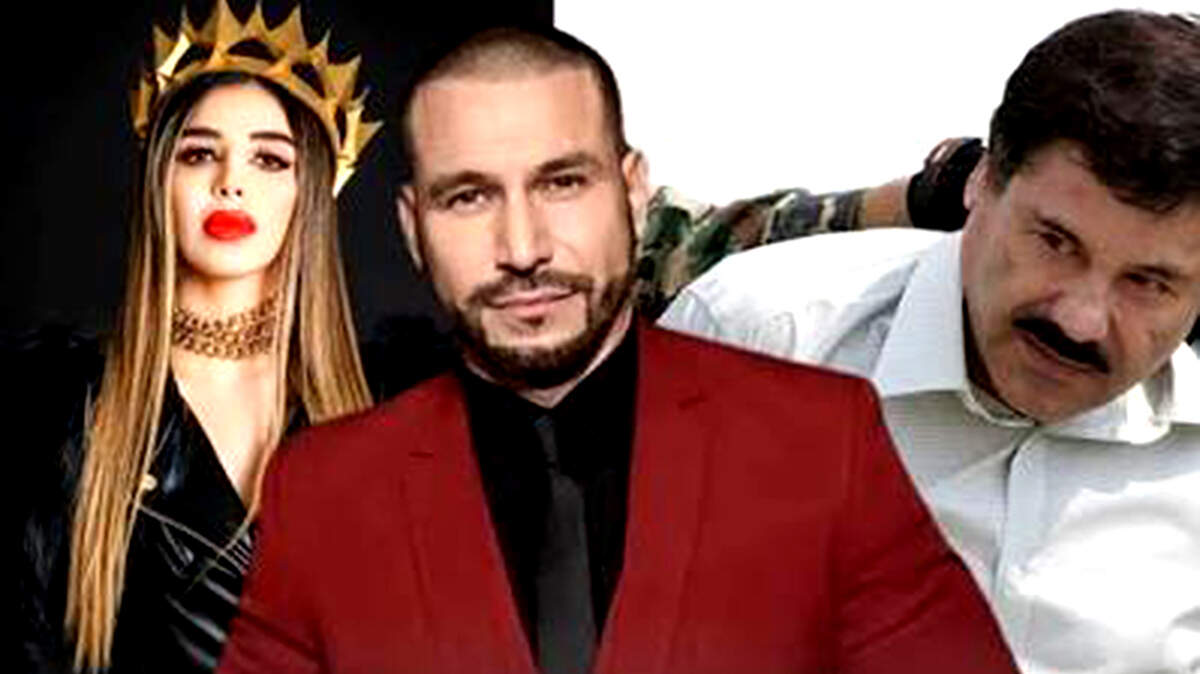 Emma Coronel, Rafael Amaya y Joaquín “El Chapo” Guzmán.