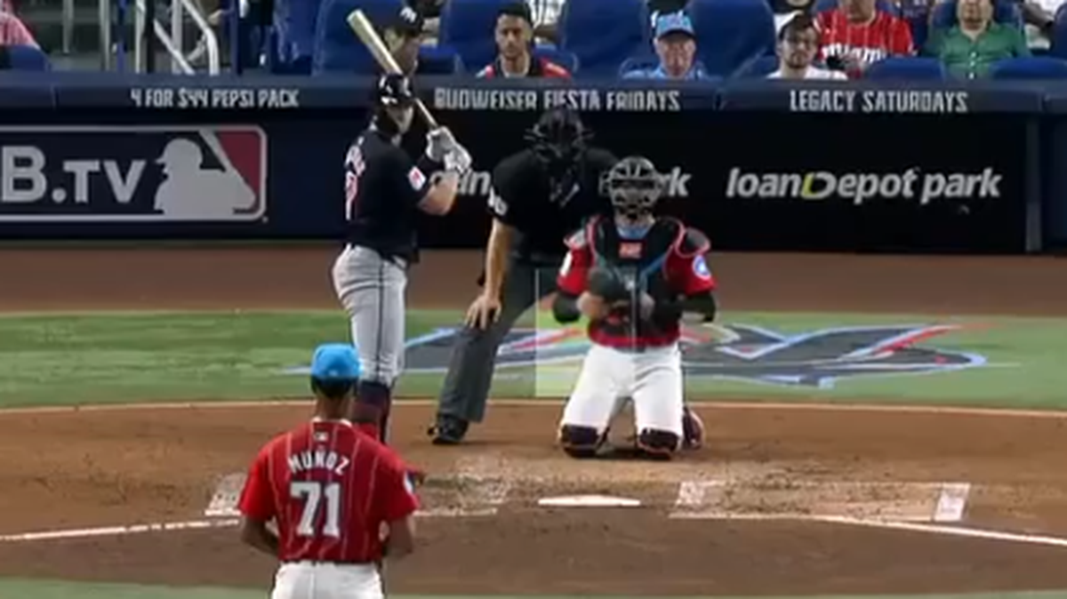 En el Día de la Herencia de Puerto Rico, los Guardianes de Cleveland derrotaron 8-0 a los Marlins, en el partido celebrado el 8 de junio de 2024 en Miami.