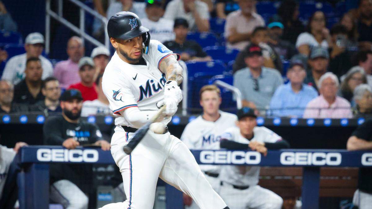 Con apenas 34 juegos en las Grandes Ligas, el joven receptor de los Marlins Agustín Ramírez ya exhibe un OPS de .823, una cifra que no es común ni para jugadores establecidos, y mucho menos para un novato en su primera experiencia en el máximo nivel.