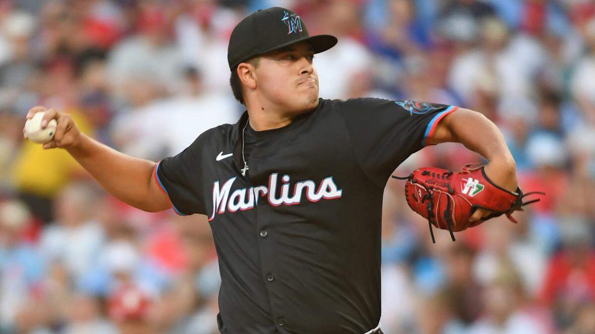 El abridor de los Marlins Valente Bellozo lanzó este martes el mejor juego de su corta carrera en Grandes Ligas ante los Filis en Filadelfia.