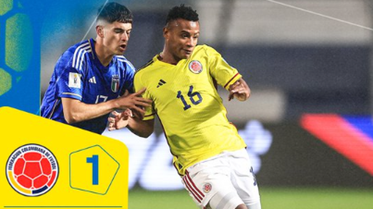 La selección de Colombia cayó 3-1 ante Italia, el sábado en San Juan, Argentina.