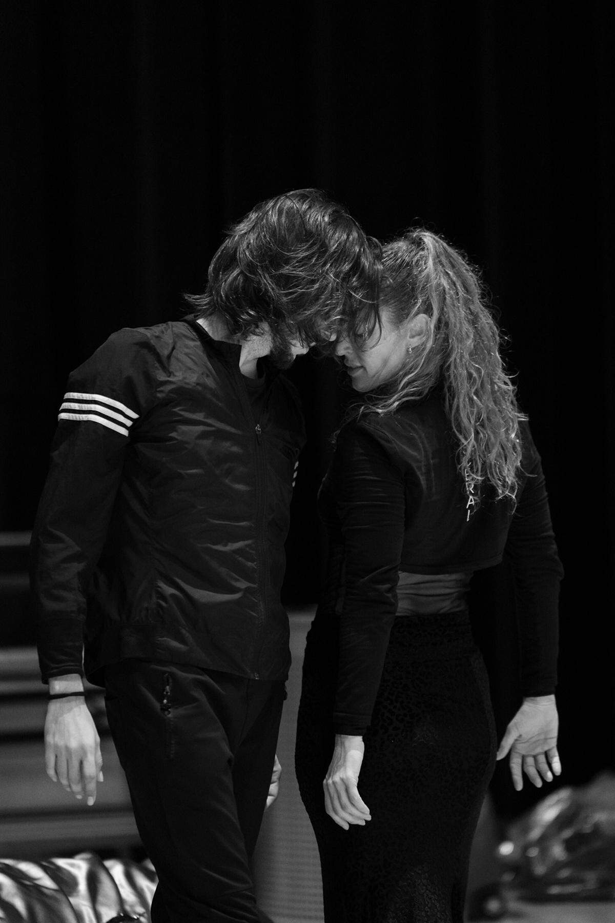 Siudy Garrido y José Manuel Álvarez, dos artistas que disfrutan tanto la enseñanza como la creación de espectáculos. 