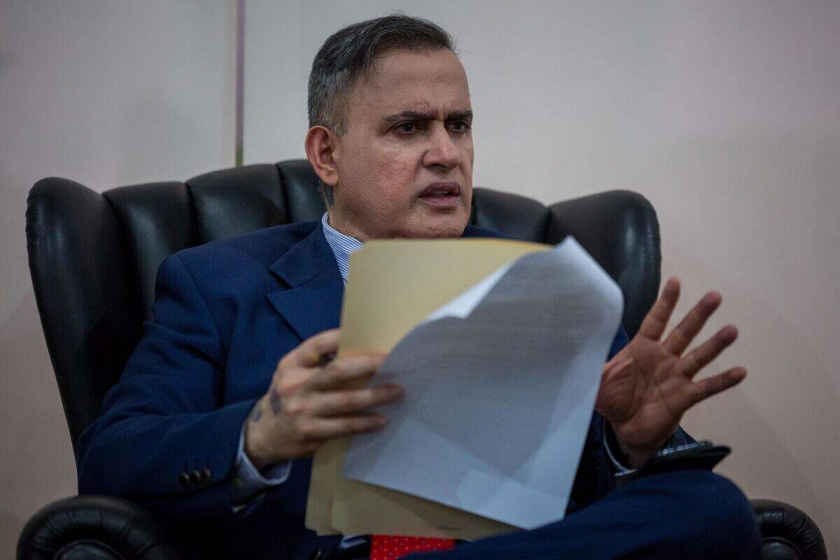 Foto de archivo. El fiscal de Venezuela, Tarek William Saab, aseguró el martes que tras dos meses de investigación el Ministerio Público obtuvo la confesión de Natalia Améstica como autora del doble homicidio de su pareja, el productor Carlos Molnar, y del cantante de rap Tirone González, conocido como Canserbero, ocurrido en 2015.