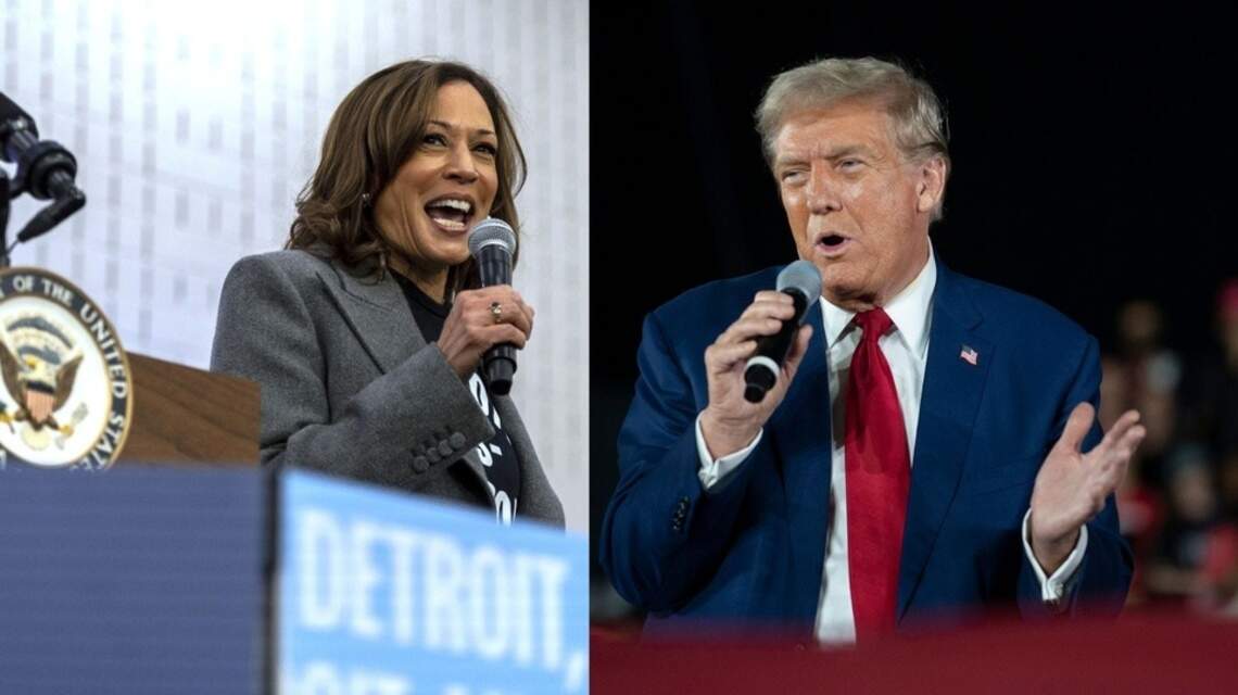 Harris vs. Trump, encuestas recientes muestran una contienda empatada hasta el final
