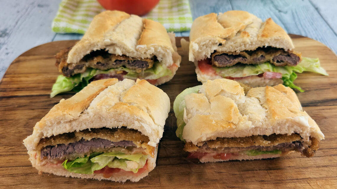 Aprende a preparar una deliciosa milanesa al pan