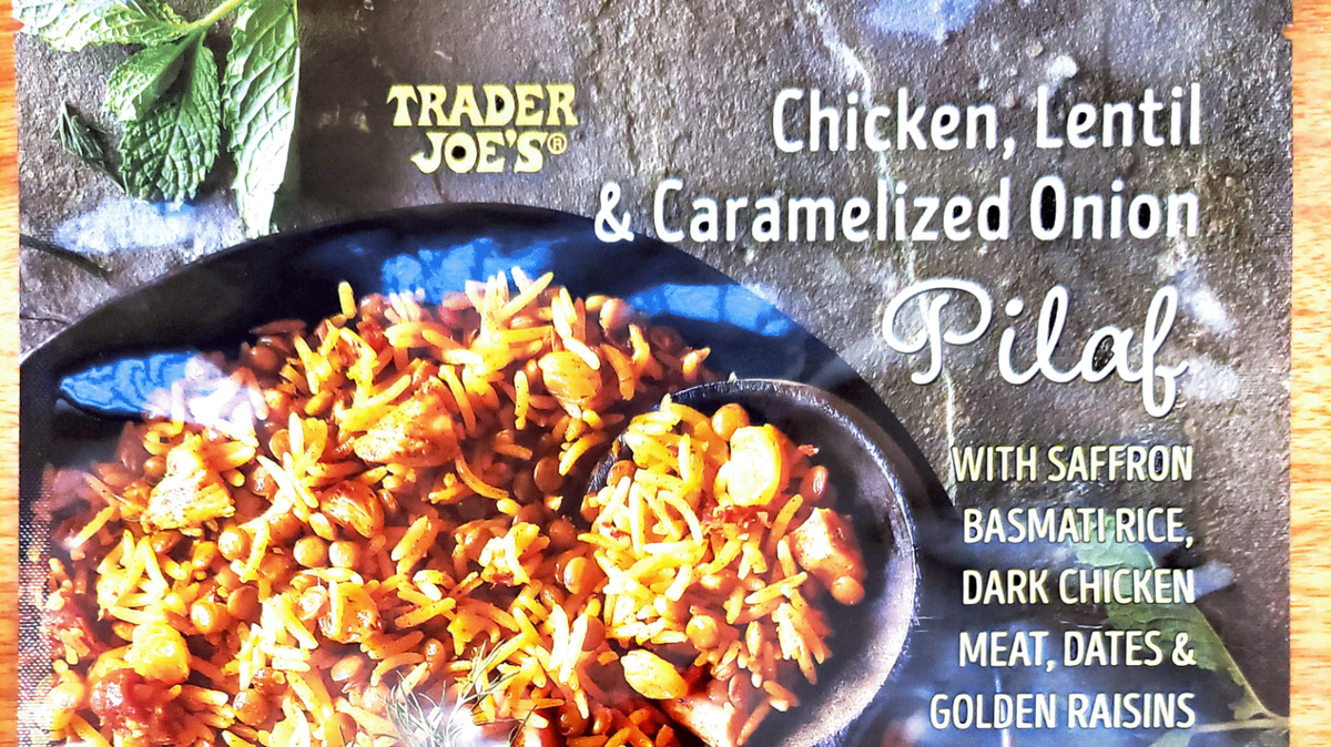 Una alerta de salud pública se emitió por un pollo con lenteja, arroz y cebolla caramelizada congelado que estaría contaminado con piedras.