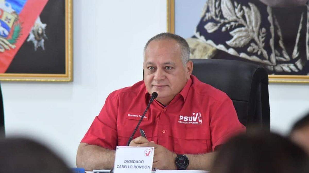 Diosdado Cabello, vicepresidente del Partido Socialista Unido de Venezuela