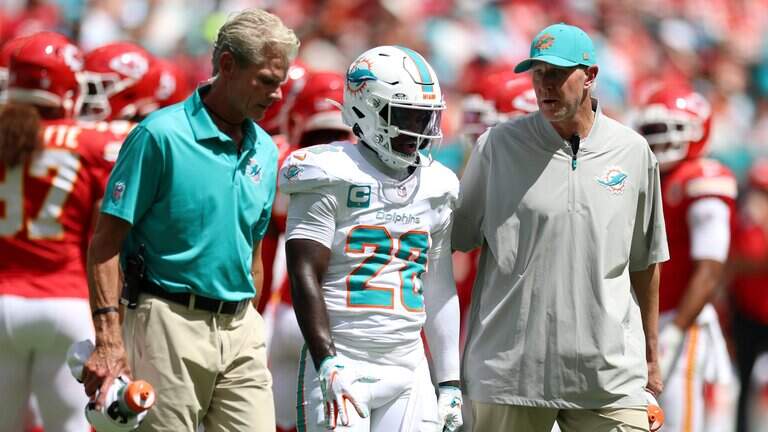 Golpe devastador para los Dolphins: pierden a la estrella del equipo por el resto de la temporada por lesión