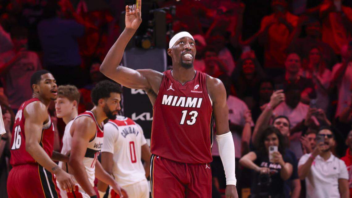 Los Wizards están asustados. Visitan al Heat en el peor momento, pensando solo en el ogro Bam Adebayo
