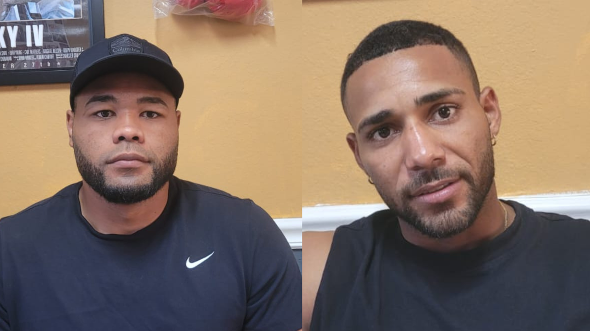 Yoanki Urrutia y Carlos Frómeta (izq.) estarán disputando títulos regionales de la Asociación Mundial de Boxeo (AMB) que podrían abrirles la puerta a los rankings internacionales.