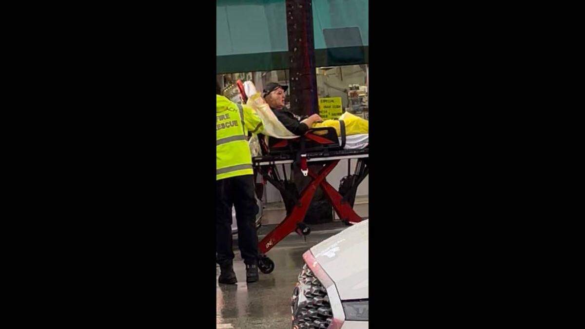 La escena en North Beach después del tiroteo del lunes por la noche. Clara-Sophia Daly csdaly@MiamiHerald.com
