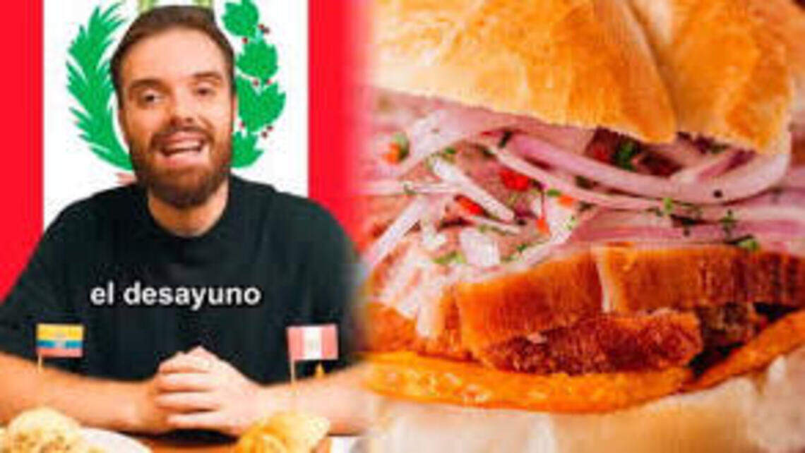 El pan con chicharrón en Perú: un fenómeno viral convertido ahora en cuestión de Estado