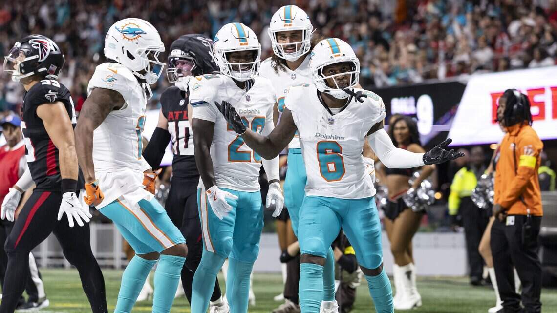 Tua resucita, los Dolphins muestran otra actitud en Atlanta y cortan racha de derrotas