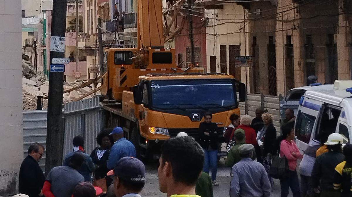 El edificio del Instituto Superior de Diseño (ISDi) en La Habana, Cuba, sufrió un colapso parcial el viernes.