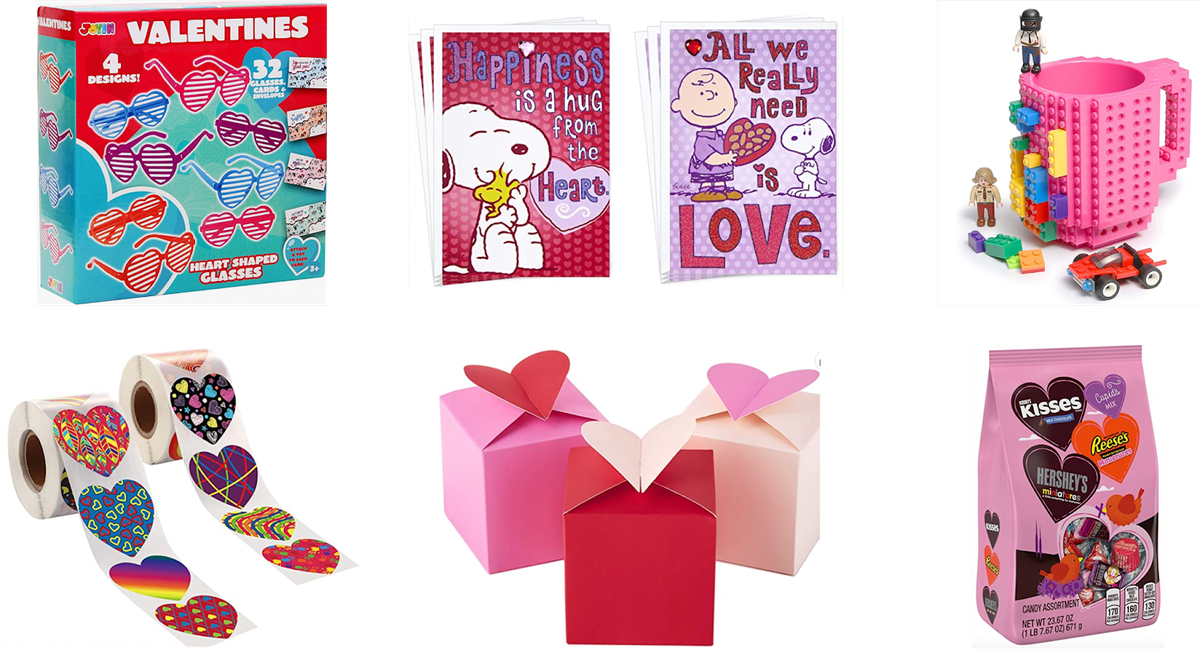 Parte de los regalos que compró Ana Patricia para celebrar el Día de San Valentín.
