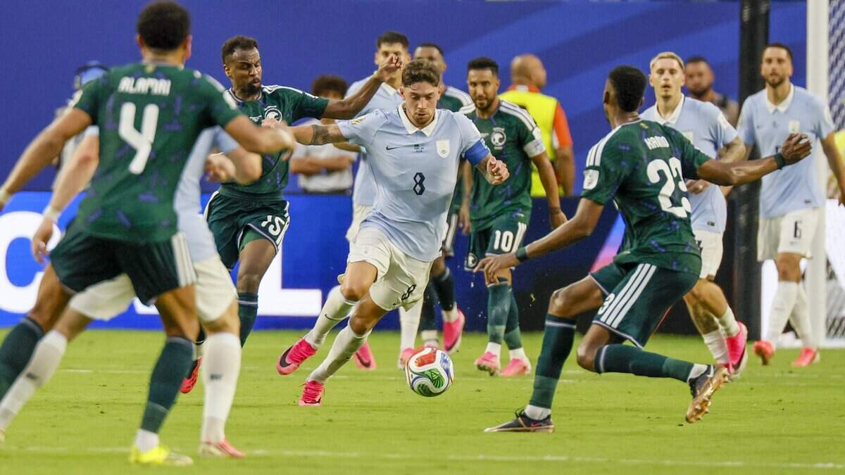 Las selecciones de Uruguay y Arabia Saudí empataron 1-1 en el partido del Grupo H del Mundial, celebrado el 15 de junio de 2026 en el Estadio Miami, en Miami Gardens, Florida.