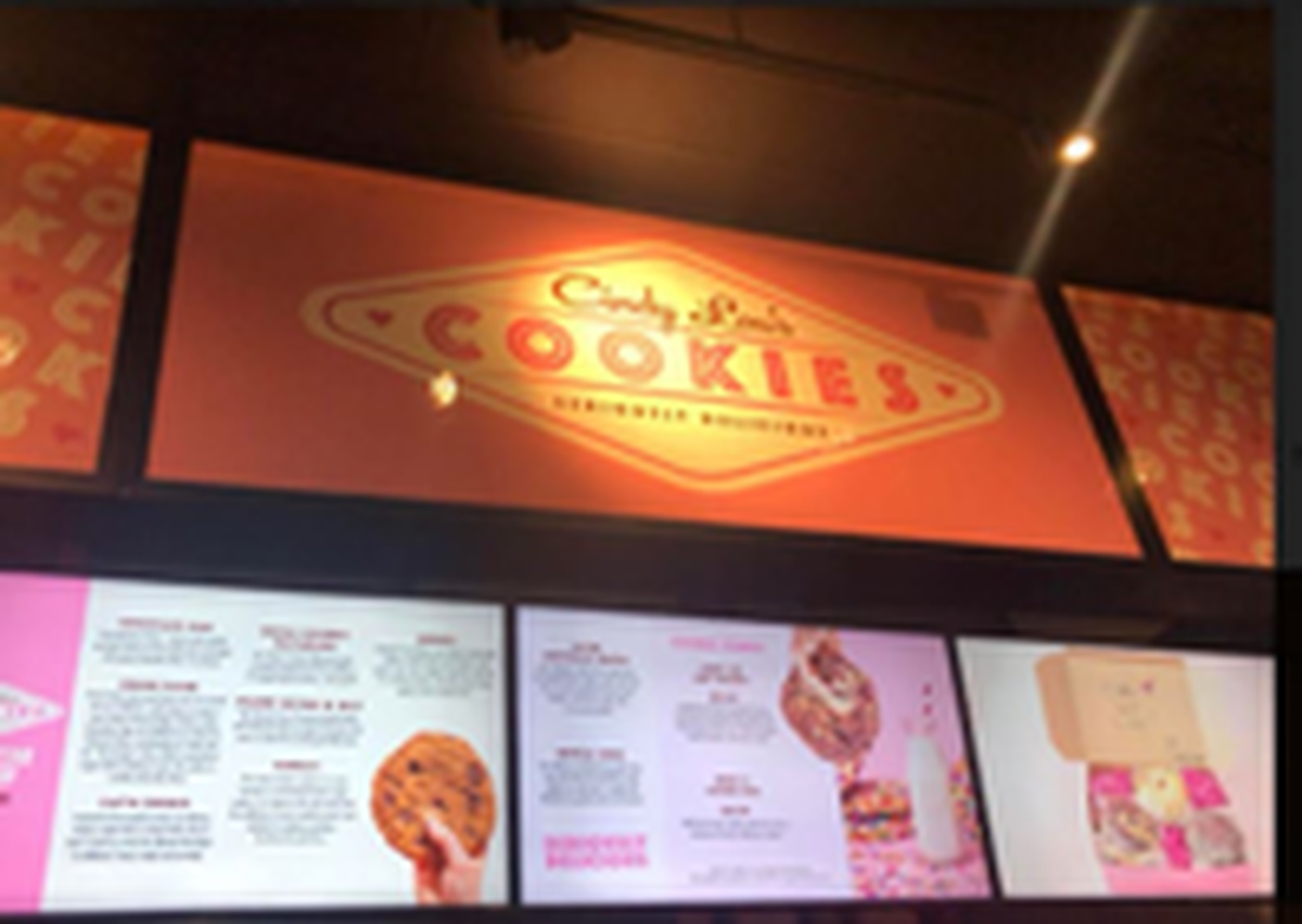 Deliciosas galletas en Cindy Lou’s.