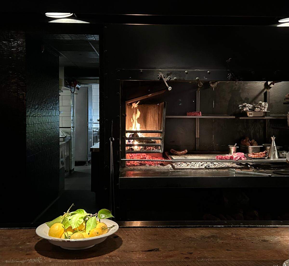 Charrúa, restaurante uruguayo muy de moda.&nbsp;