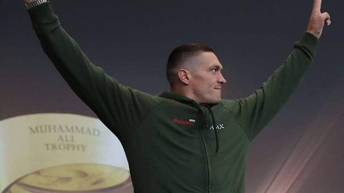 LA SUPER SERIE de boxeo tiene un rey que se llama Oleksandr Usyk.