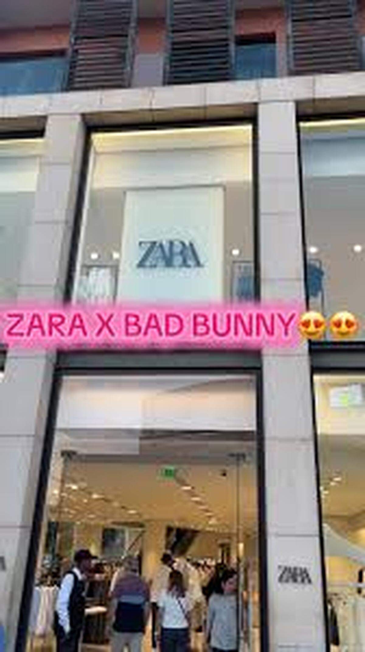 La nueva colección exclusiva ‘Benito Antonio’ de Bad Bunny y Zara, que ya triunfó en San Juan, Puerto Rico, y que el 21 de mayo llegó a otros países.