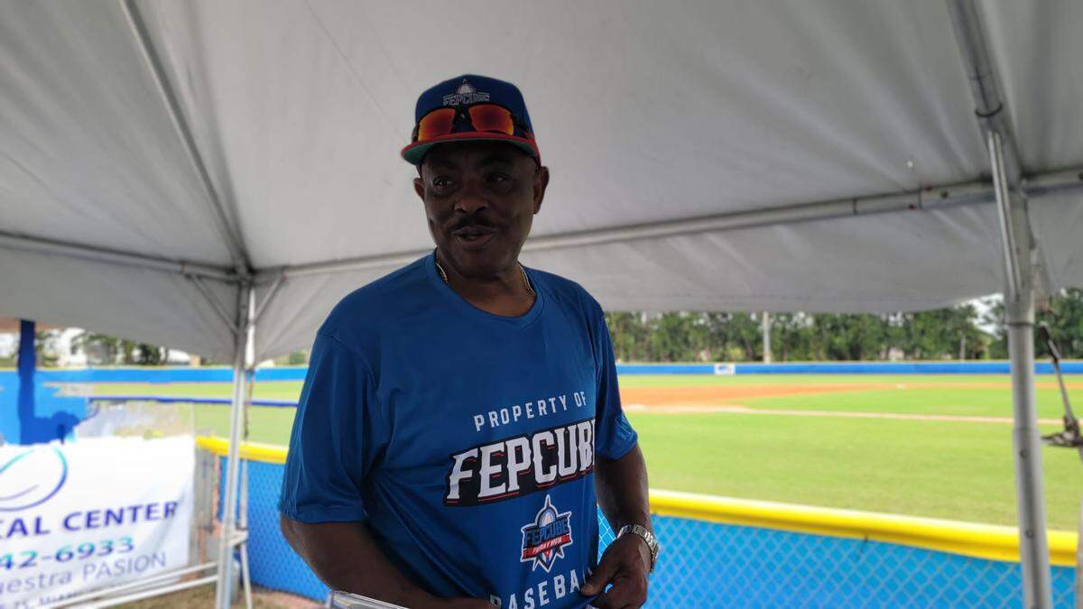 Un verdadero ícono de la pelota cubana, Bárbaro Garbey se unió como coach al equipo de peloteros cubanos independientes FEPCUBE