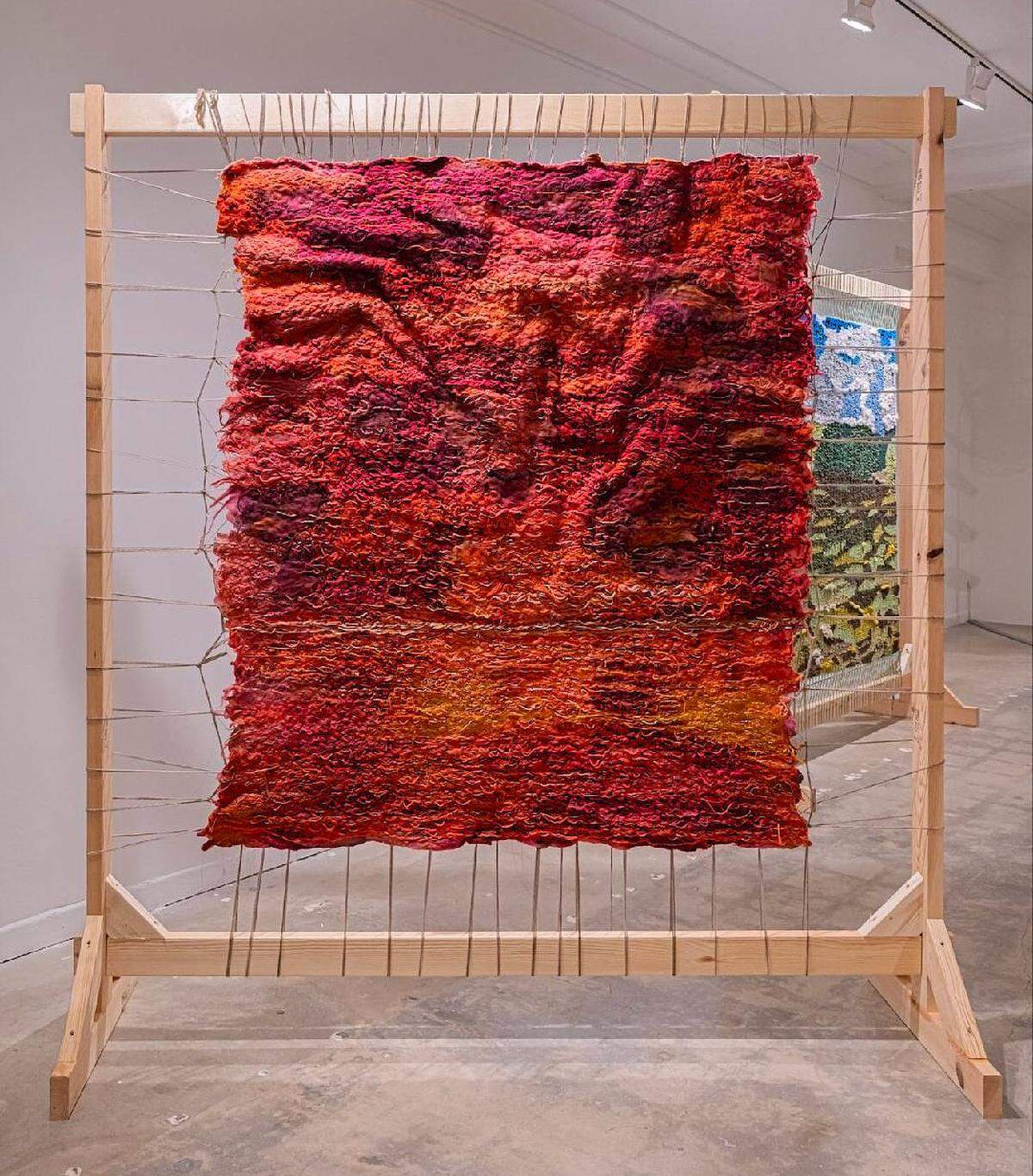 “Free-Form Weaving On Cloud Nine”, obra de 2026.