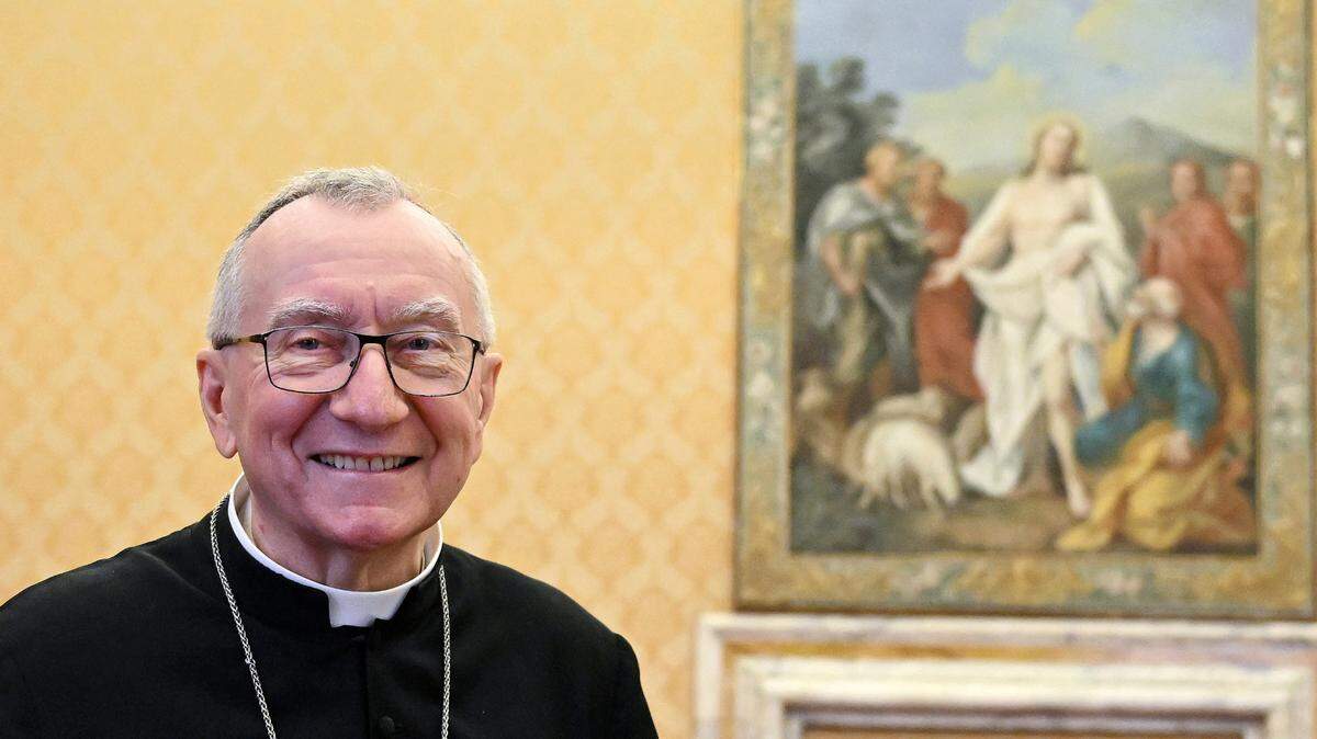 El secretario de Estado del Vaticano, el cardenal Pietro Parolin (Italia), posa en el Palacio Apostólico, Vaticano, el 27 de marzo de 2025. Dentro de la Iglesia y la Curia, es considerado uno de los papables y podría ser el próximo papa. El cardenal Pietro Parolin ha ejercido como secretario de Estado del Vaticano desde 2013 y como miembro del Consejo de Cardenales desde 2014, el mismo año en que fue nombrado cardenal.