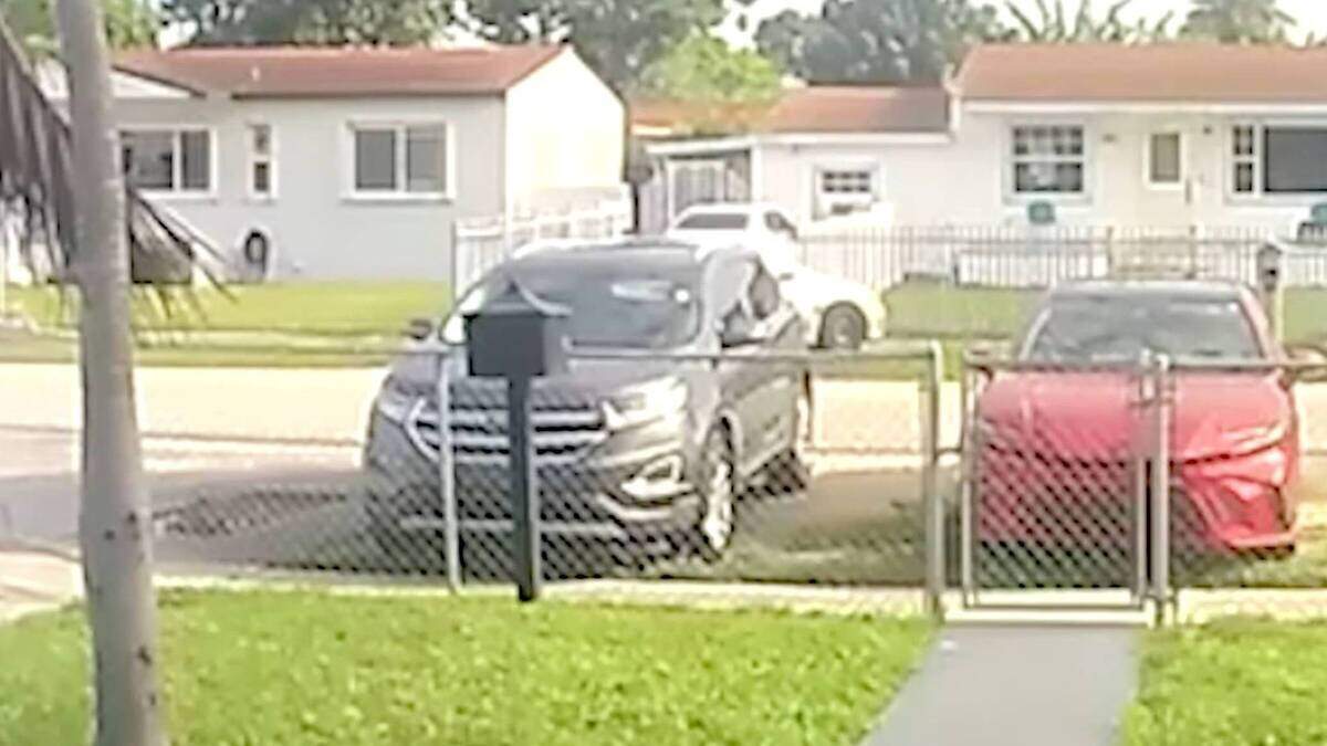 Captura de pantalla de video de vigilancia.