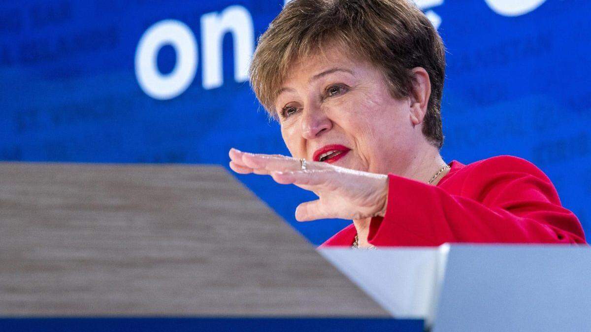 La directora gerente del Fondo Monetario Internacional (FMI), Kristalina Georgieva, en una foto de archivo.