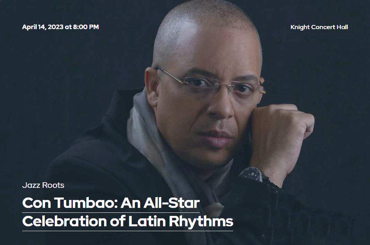 Raíces de jazz con tumbao, una celebración de ritmos latinos en el Adrienne Arsht Center.