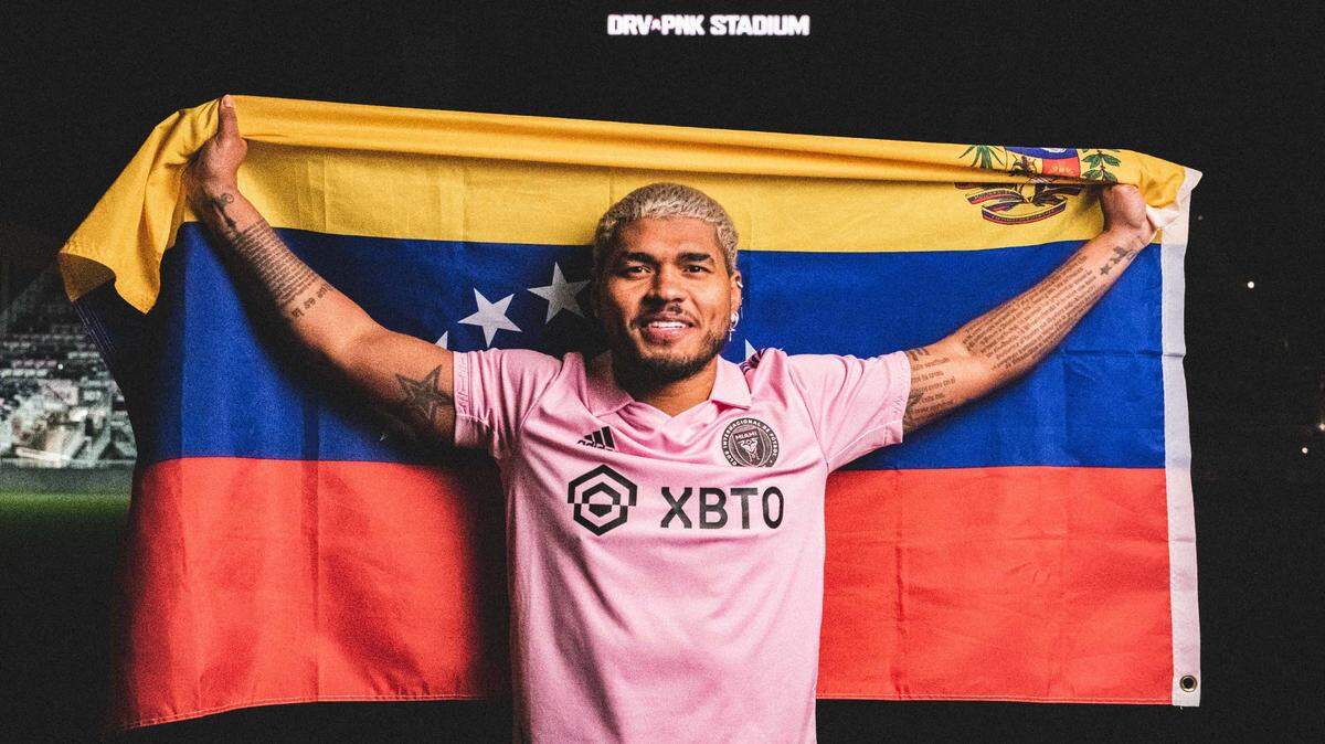 Se espera que el exdelantero del Inter Miami Josef Martínez juegue por Venezuela en el partido amistoso ante Colombia, el 10 de diciembre.