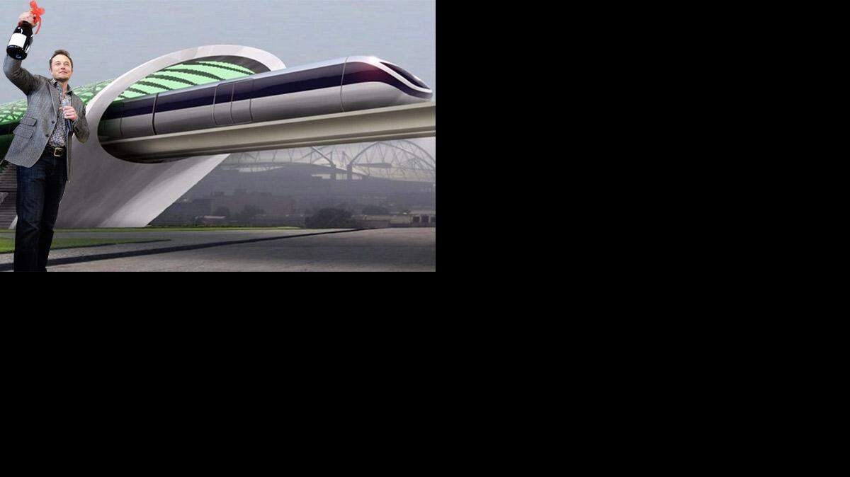  Hyperloop es una cápsula que levita y se desplaza dentro de un tubo a velocidades de 1,200 kilómetros por hora