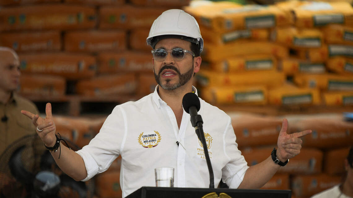 El conflicto y el terremoto marcan el primer mes de De la Espriella al frente de Colombia