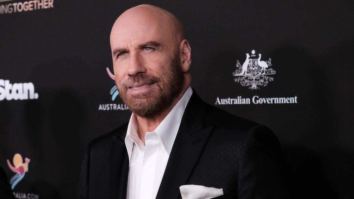 John Travolta was a guest at Univision’s Premios lo Nuestro.