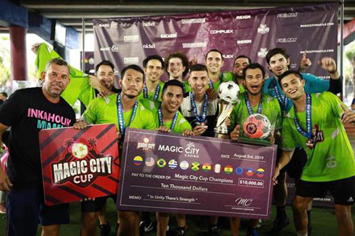 Celebra su tercer año, la Magic City Cup, patrocinada por Magic City Jai Alai, un torneo de tres días de fútbol.