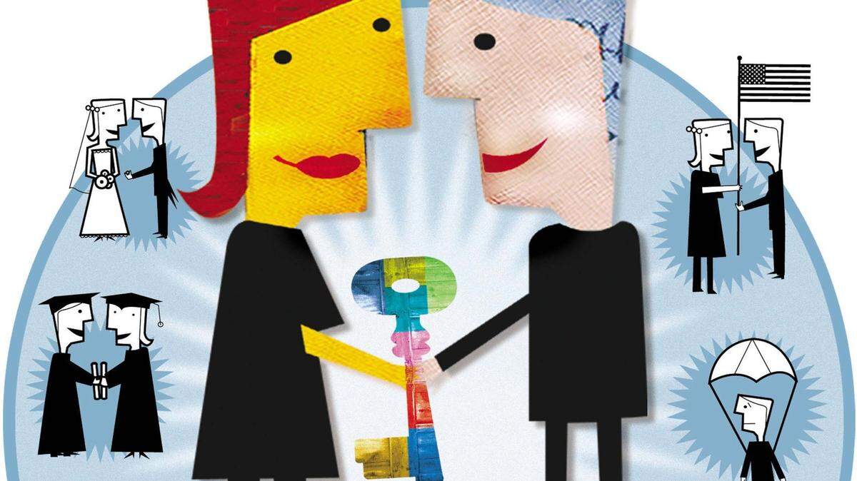 La próxima vez que te sientas “muy vieja” para ejecutar algo, hazte la siguiente pregunta: ¿Existen mujeres de mi edad que han podido hacer lo que yo deseo? ¡Claro que sí!
With BC-PFP-RICHRULES-BIZPLUS:DA, The Dallas Morning News by Pamela Yip

<p>
KEYWORDS: krtbusiness business krtnational national krtworld world krtintlbusiness krtnamer north america krtpersonalfinance personal finance krtusbusiness u.s. us united states krt ahorros boda coddington romero yip da contributed educacion education finanzas grabado marriage happy life married graduacion graduation illustration ilustracion key llave negocios parachute rich rules success investment wealth rich richrules savings 2004 krt2004